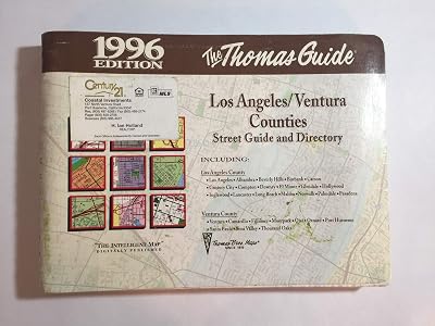Los Angeles-Ventura Counties Street Guide & Directory: 1996 Edition