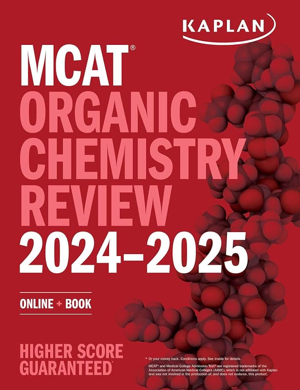 MCAT Organic Chemistry Review 2024-2025: Online + Book (Kaplan Test Prep) by Kaplan Test Prep