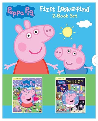 Peppa Pig: First Look and Find 2-Book Set