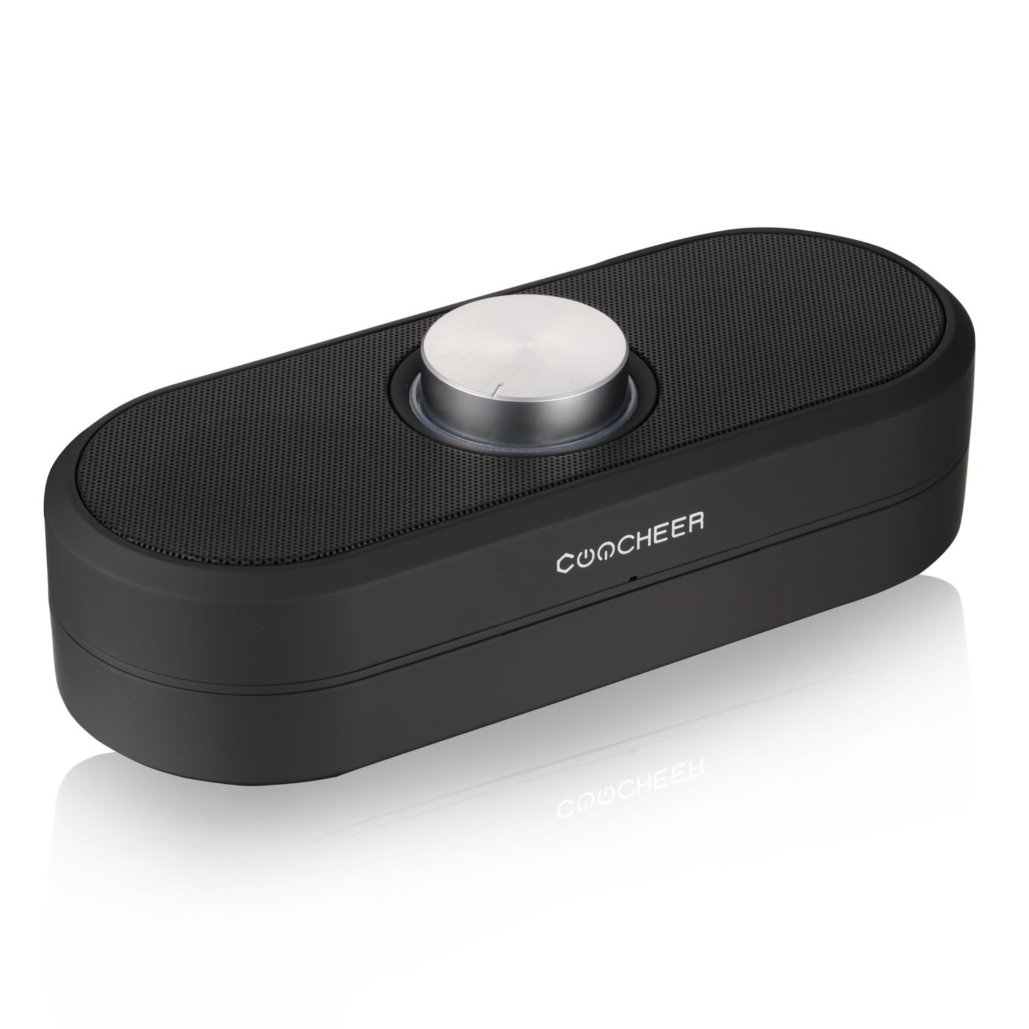 

Coocheer® Ultra Powerful Sound Portable NFC Wireless Bluetooth Speaker With Built-in Microphone for Hands-Free Calls（Black）