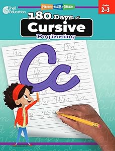 180 Days of Cursive: Beginning by Teacher Created Materials