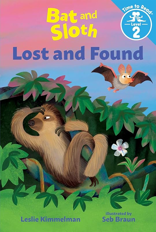 Bat and Sloth Lost and Found (Bat and Sloth: Time to Read, Level 2) by Leslie Kimmelman