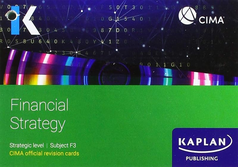 F3 FINANCIAL STRATEGY - REVISION CARDS by Kaplan Publishing
