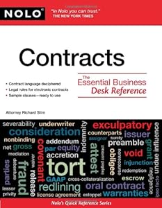 Contracts: The Essential Business Desk Reference