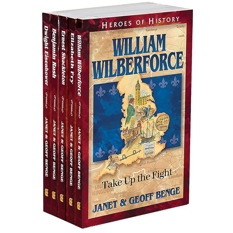 Heroes of History Gift Set (26-30) by Janet Benge