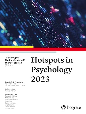 Hotspots in Psychology 2023 (1) (Zeitschrift für Psychologie, 231)