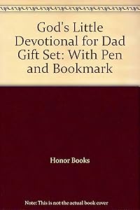 God's Little Devotional for Dad Gift Set: With Pen and Bookmark by Honor Books