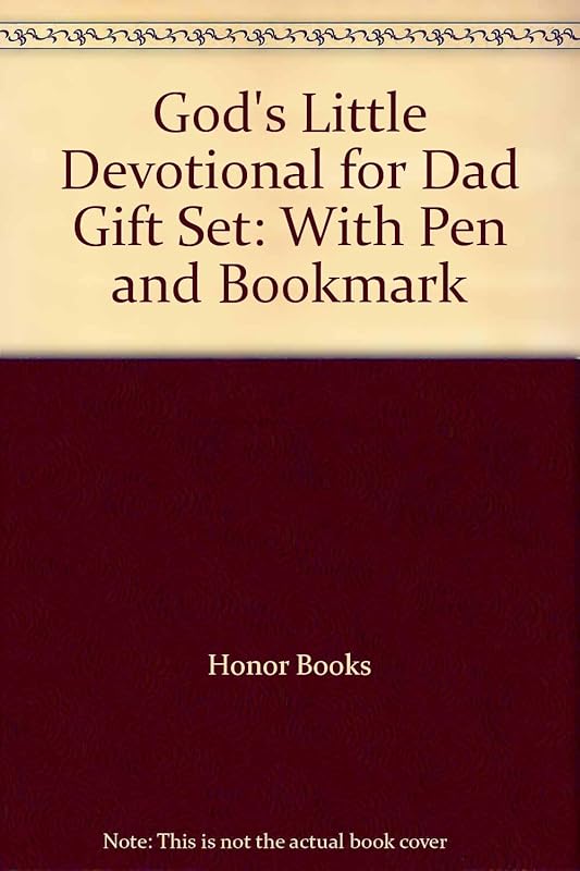 God's Little Devotional for Dad Gift Set: With Pen and Bookmark by Honor Books