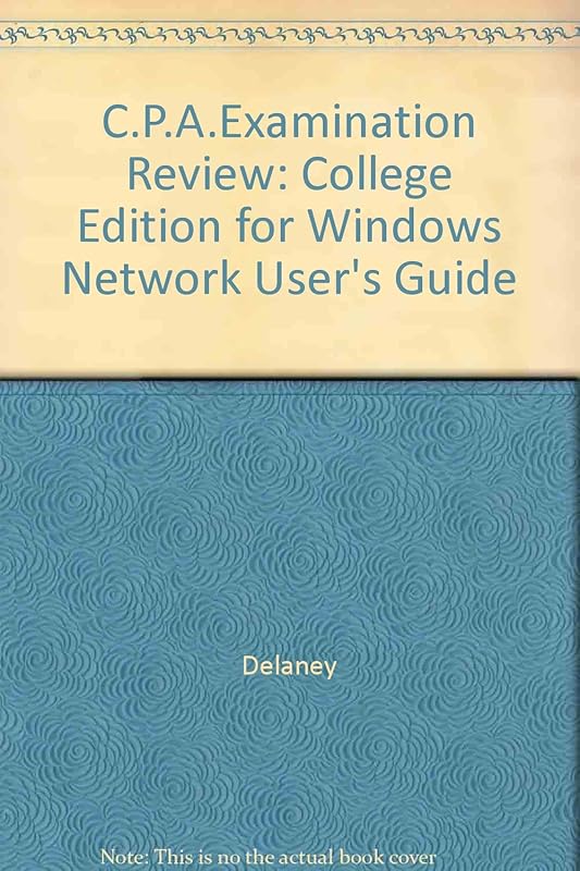 Wiley CPA Examination Review 2.0 for Windows, Network User's Guide College Edition by Patrick R. Delaney