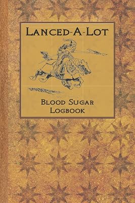 Lanced-A-Lot Blood Sugar Logbook: Stylish Vintage looking Blood Sugar Level Logbook