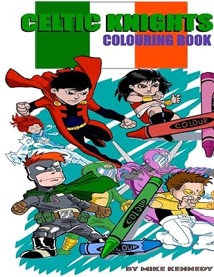 Celtic Knights Colouring Book