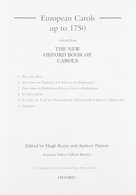 European Carols before 1750