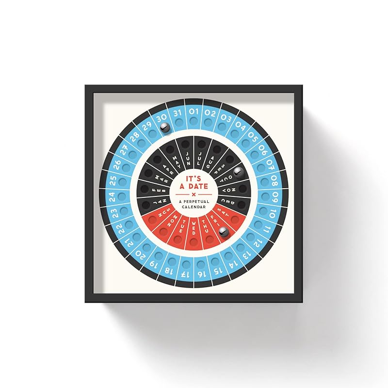 It's A Date Perpetual Desk Calendar by Galison