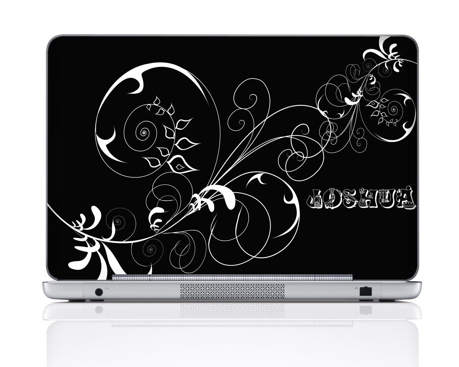 

Meffort Inc® Personalized Laptop Notebook Skin Sticker Cover Art Decal, Customize Your Sticker Size & Name (Max Size: 16 X 11 Inch)