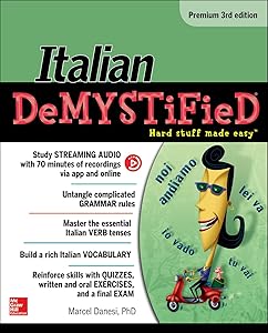 Italian Demystified, Premium 3rd Edition