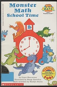 Monster Math School Time (level 1) (Hello Reader, Math)