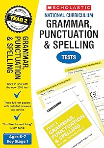 2019 SATs Practice Papers for Grammar, Punctuation and Spelling, Year 2 (Scholastic National Curriculum SATs) (National Curriculum SATs Tests)