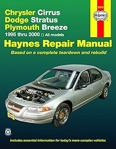 Chrysler Cirrus, Dodge Stratus, Plymouth Breeze (95-00) Haynes Repair Manual by John Haynes