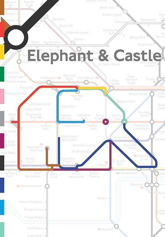 Animals on the Underground Set of 3 A5 Notebooks by Frances Lincoln