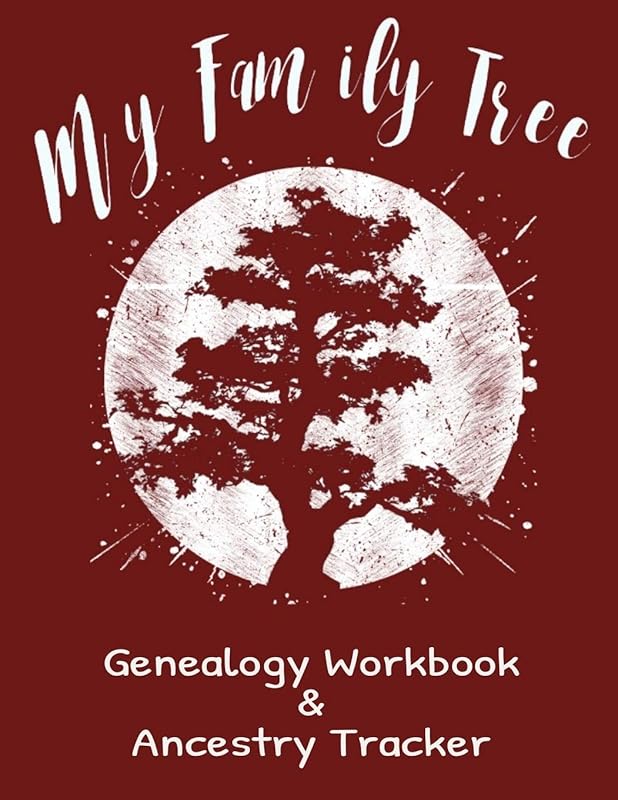 My Family Tree Genealogy Workbook & Ancestry Tracker: Research Family Heritage and Track Ancestry in this Genealogy Workbook 8x10 90 Pages by Kanig Designs