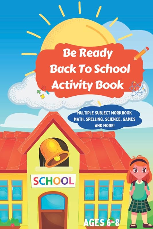 Be Ready Back To School Activity Book! by DB Griffin