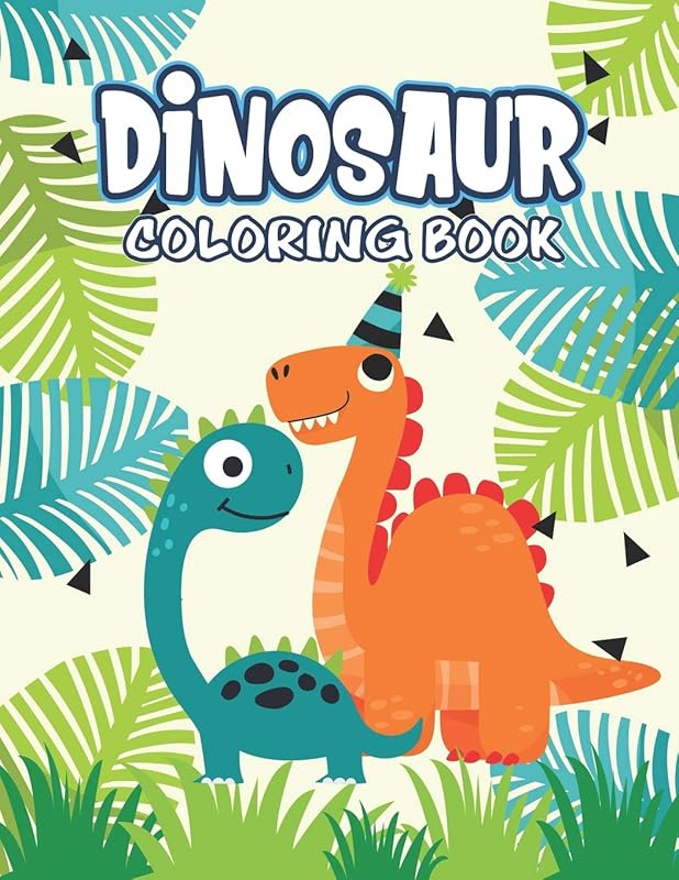 Dinosaur Coloring Book: Great Gift For Kids Boys & Girls by Platinum Press
