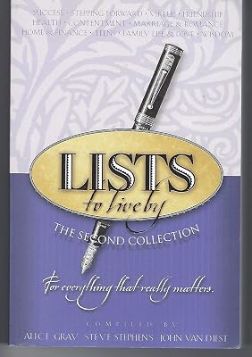 Lists to Live By: The Second Collection: For Everything That Really Matters