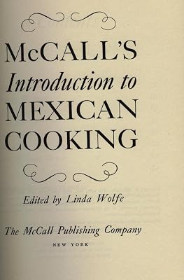 McCall's introduction to Mexican cooking,