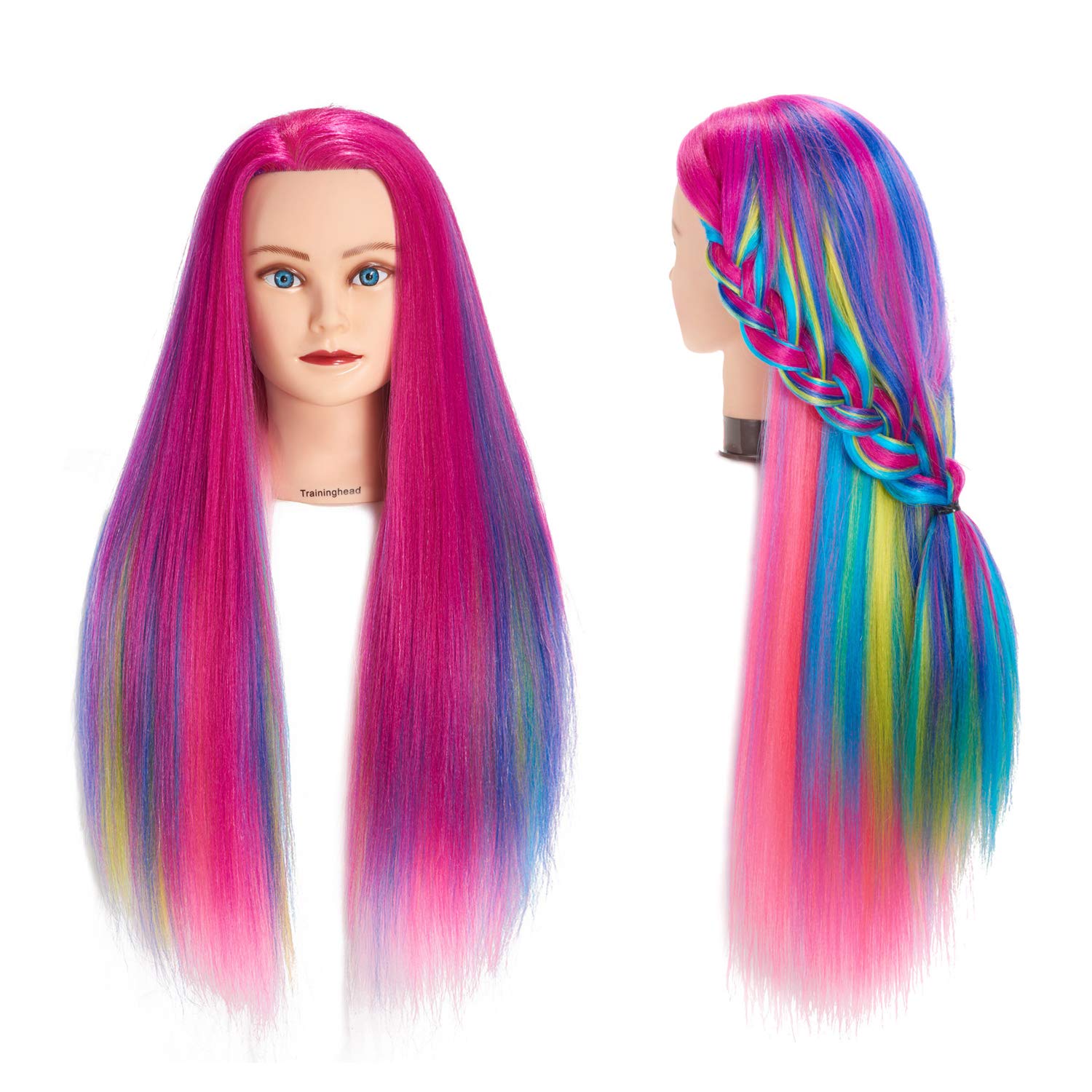Testina per acconciature da parrucchiere per pratica styling_voghion.com