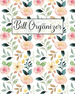 Bill Organizer: bill payment tracker. monthly bill organizer. bill payment organizer. bill tracker organizer. Keep Track of Your Monthly Expenses. monthly bill. 110 pages 8 x 10 in by bill log book PR