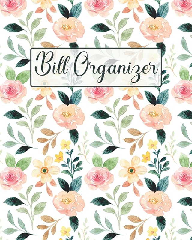 Bill Organizer: bill payment tracker. monthly bill organizer. bill payment organizer. bill tracker organizer. Keep Track of Your Monthly Expenses. monthly bill. 110 pages 8 x 10 in by bill log book PR