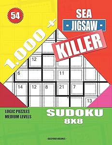 1,000 + Sea jigsaw killer sudoku 8x8: Logic puzzles medium levels