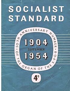 Socialist Standard September 1954 by The Socialist Party of Great Britain