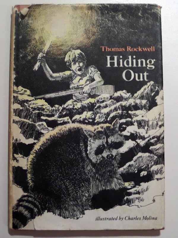 Hiding out by Thomas Rockwell