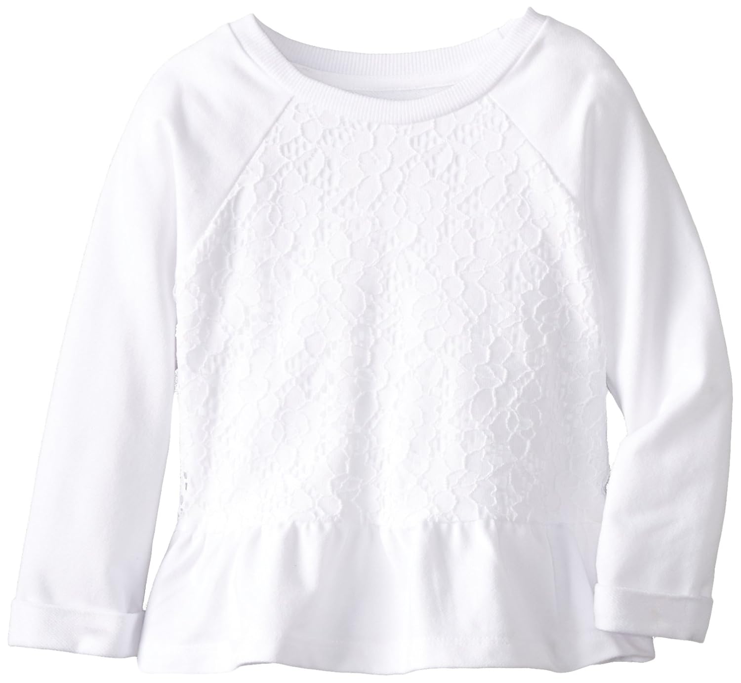 

The Children's Place Little Girls' Lace Peplum Top