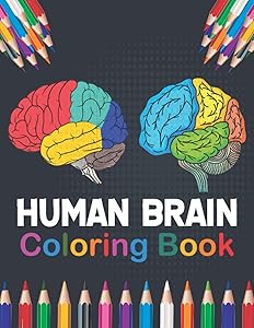Human Brain Coloring Book: Human Body Anatomy Coloring Book For Medical, High School Students. Anatomy Coloring Book for kids. Human Brain Anatomy ... Student self test Coloring workbook by Marniczeli Publication