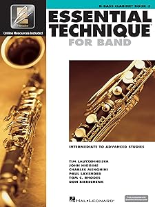 Essential Technique Band with EEi Book 3: Bb Bass Clarinet