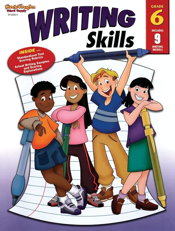 Writing Skills: Reproducible Grade 6 by STECK-VAUGHN