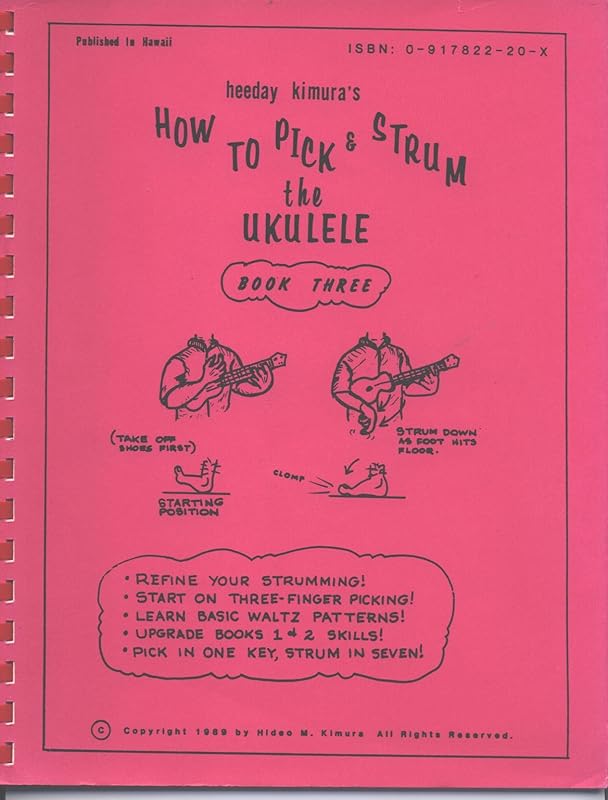 How to Pick & Strum the Ukulele Vol 3 by Hideo Kimura