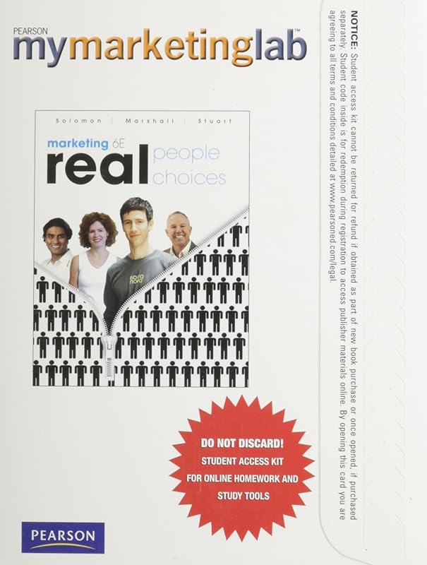 Marketing: Real People, Real Choices by Solomon