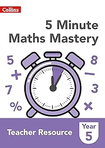 Collins KS2 Revision and Practice – 5 Minute Maths Mastery Book 5