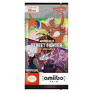 ストリートファイター6 amiiboカード ブースターパック(1BOX 15パック入り)