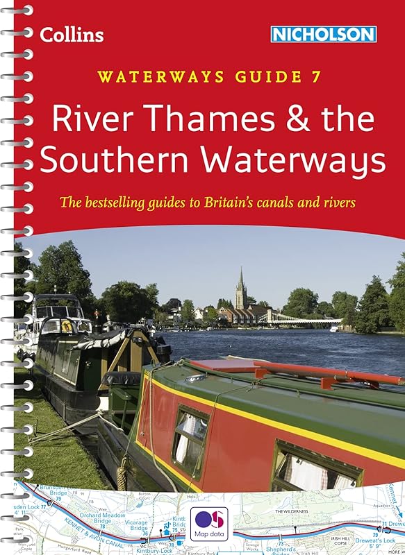 River Thames & the Southern Waterways: Waterways Guide 7 (Collins/Nicholson Waterways Guides) by Collins UK