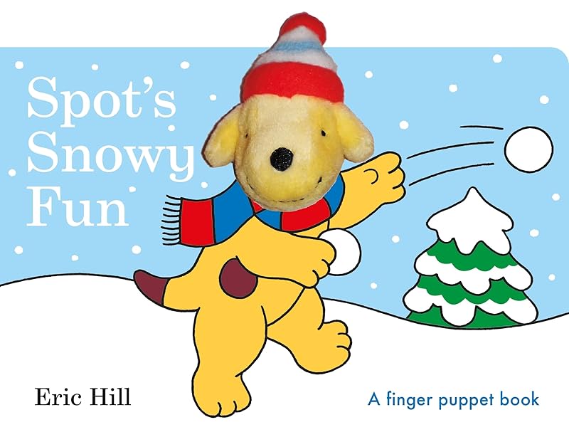 Spot's Snowy Fun Finger Puppet Book by Eric Hill