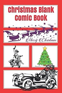 Christmas Blank Comic Book: Merry Cristmas