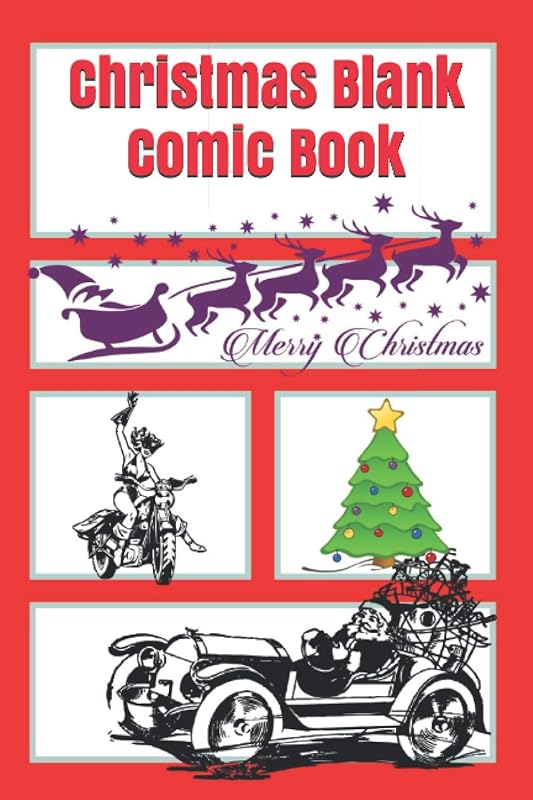 Christmas Blank Comic Book: Merry Cristmas by Zasimowicz