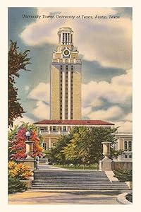 Vintage Journal University Tower, Austin, Texas (Pocket Sized - Found Image Press Journals)