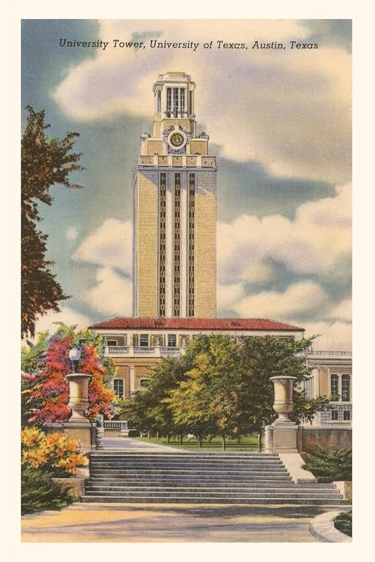Vintage Journal University Tower, Austin, Texas (Pocket Sized - Found Image Press Journals) by Found Image Press