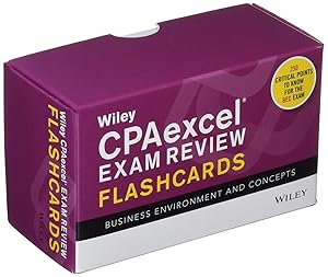 Wiley CPAexcel Exam Review 2020 Flashcards: Business Environment and Concepts