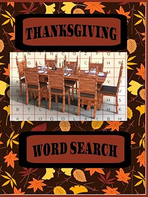 THANKFUL THANKSGIVING AUTUMN WORD SEARCH PUZZLE BOOK